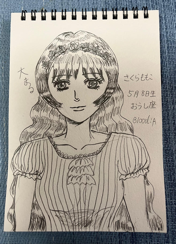 大まるヒストリー  #イラスト #大まる #アナログ絵 