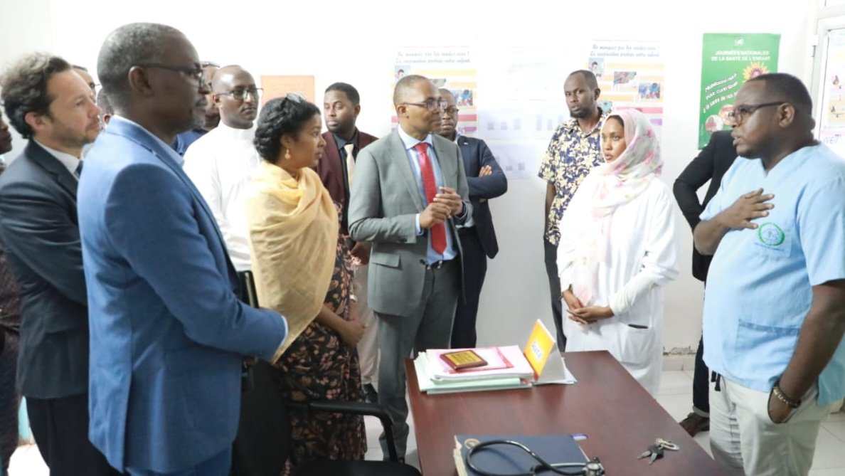 Thank you Excellency <a href="/MaphosaThabani/">Thabani Maphosa</a>, <a href="/gavi/">Gavi, the Vaccine Alliance</a> Director of Country Programs, for your visit.

Your strategic engagement at central and regional levels has been of great support to Djibouti's vaccine alliance <a href="/RoblehDr/">Dr Ahmed Robleh Abdilleh 🇩🇯</a> <a href="/MinSantedj/">Ministere de la Santé djibouti</a> <a href="/gavi/">Gavi, the Vaccine Alliance</a> <a href="/UNICEFDjibouti/">UNICEF Djibouti</a> <a href="/WHODjibouti/">WHO Djibouti</a> <a href="/WorldBank/">WorldBank</a>