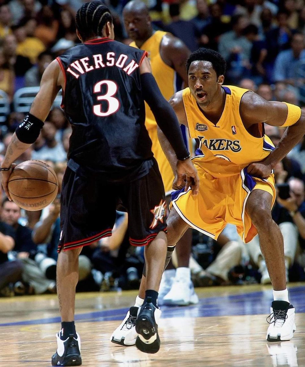 FaithworksX's tweet photo. Allen Iverson on Kenny Smith placing Kobe 11th all-time:

"I love Kenny Smith, but I don't know about that one, buddy. Bean was Black Mamba, man. He's automatically top five. Automatically, when it comes to me. Like, I ain't never seen nothing, besides Black Jesus [Jordan], amen, I ain't never seen nothing like it."