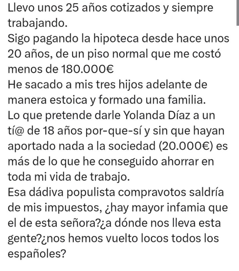 Cualquier españolito de a pie !!!🤦🏻‍♂️🤦🏻‍♂️🤦🏻‍♂️