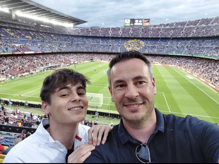 Media at Camp Nou 😱