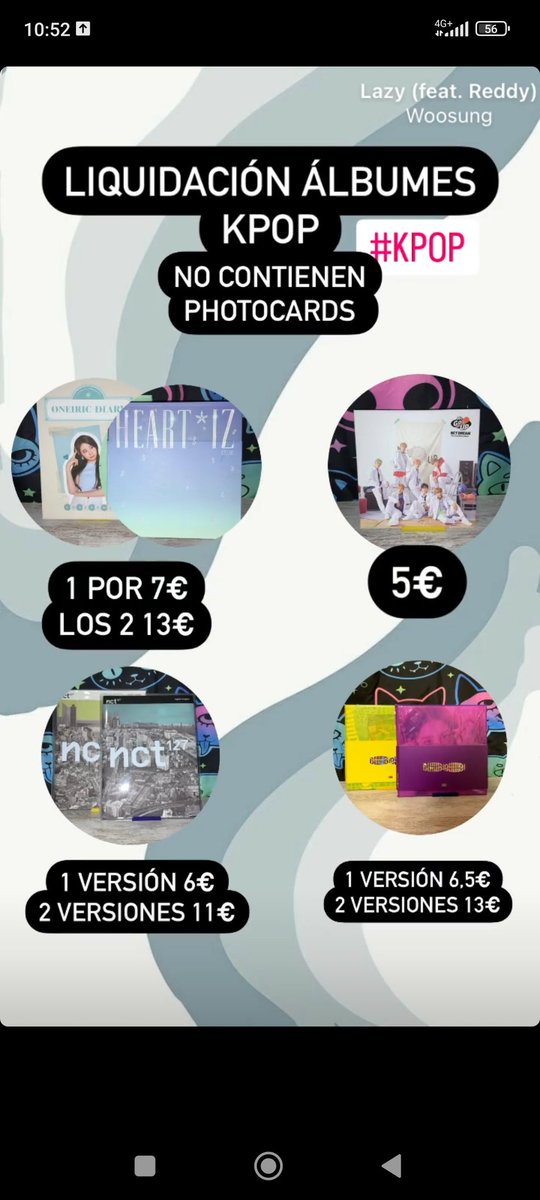 KcoffeeSpain's tweet photo. Tenemos álbumes de Kpop en liquidación aquí abajo os dejo todos los que están disponibles, si querei más información enviadme un MD.
Se agradece RT 💚 https://t.co/kHanOtFVNf