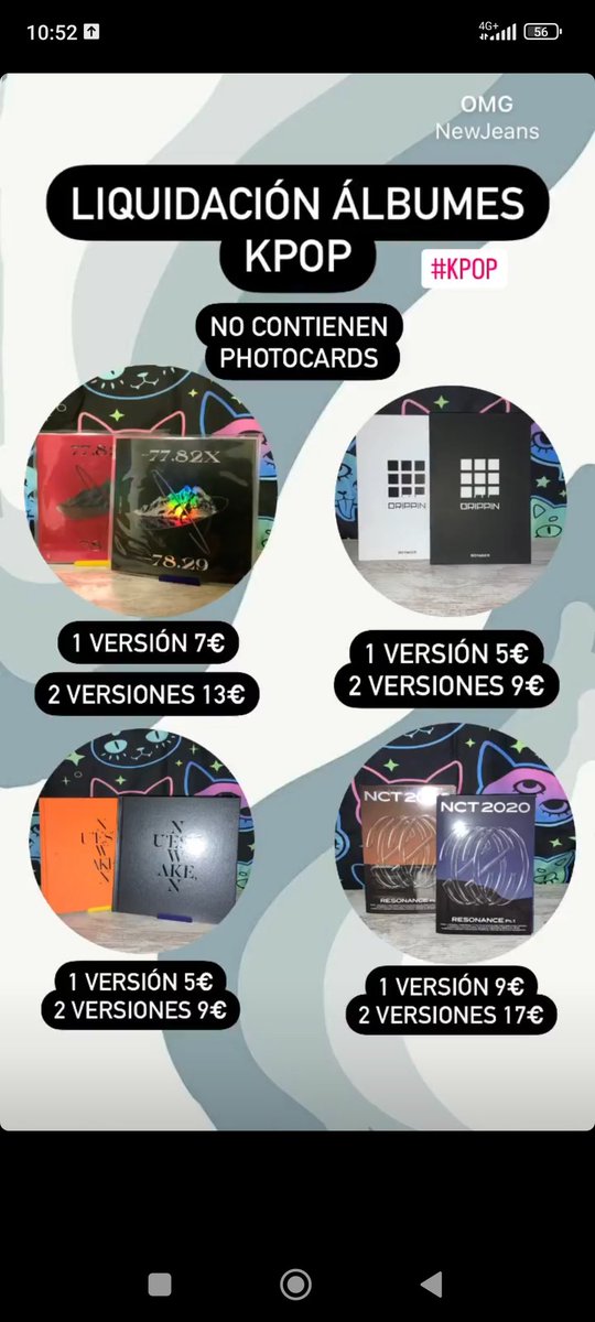 KcoffeeSpain's tweet photo. Tenemos álbumes de Kpop en liquidación aquí abajo os dejo todos los que están disponibles, si querei más información enviadme un MD.
Se agradece RT 💚 https://t.co/kHanOtFVNf