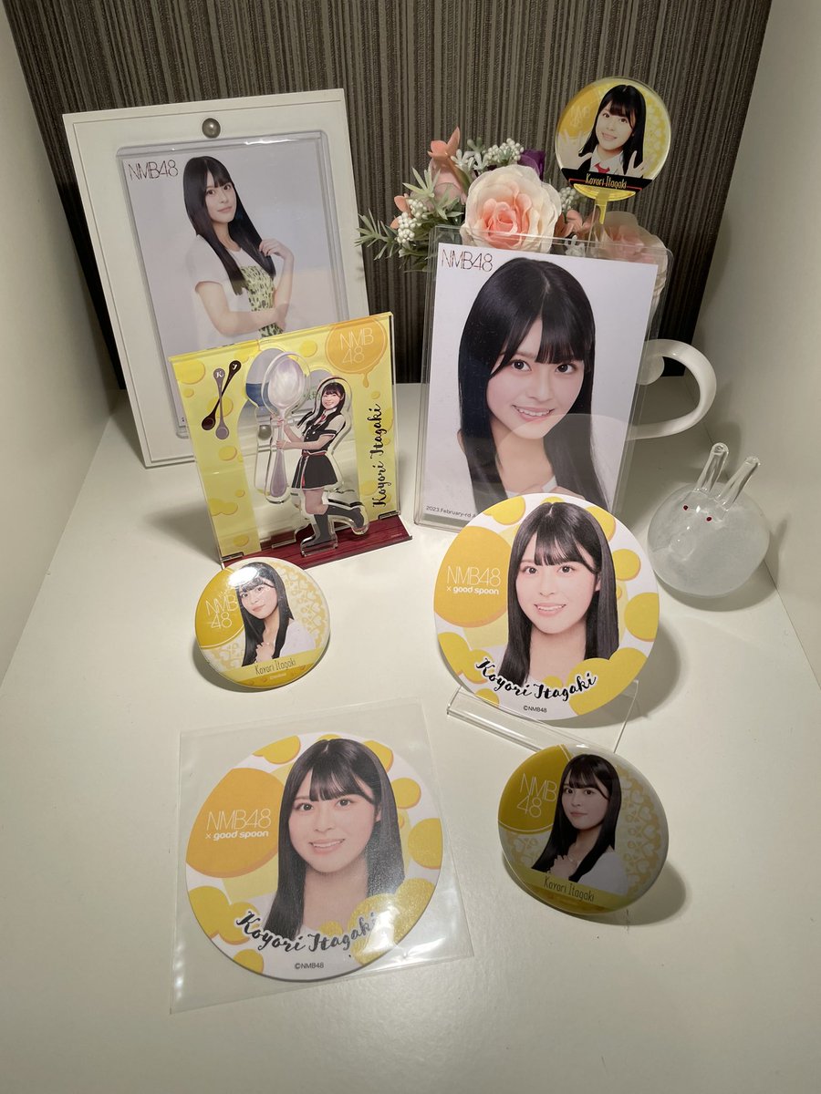 国内外の人気が集結 NMB48 板垣心和 直筆生写真 轟けミックス リクアワ