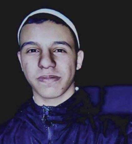 Jibreel Kamal (17 y/old), the Palestinian youth killed by the lsraeli occupation forces this morning in Aqbat Jabr camp.