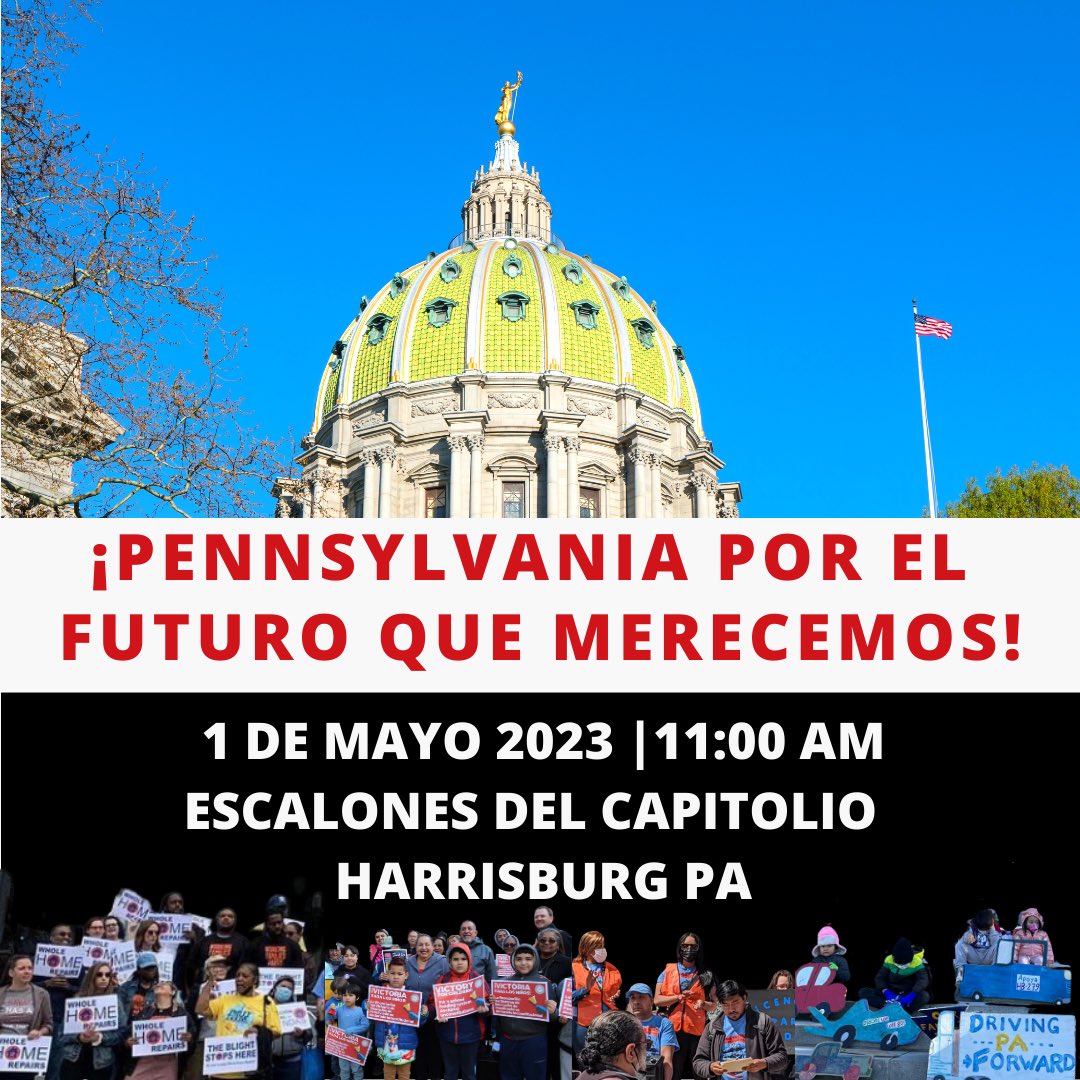 Make the Road PA🦋 on Twitter "🚨TODAY It’s May Day and we're heading