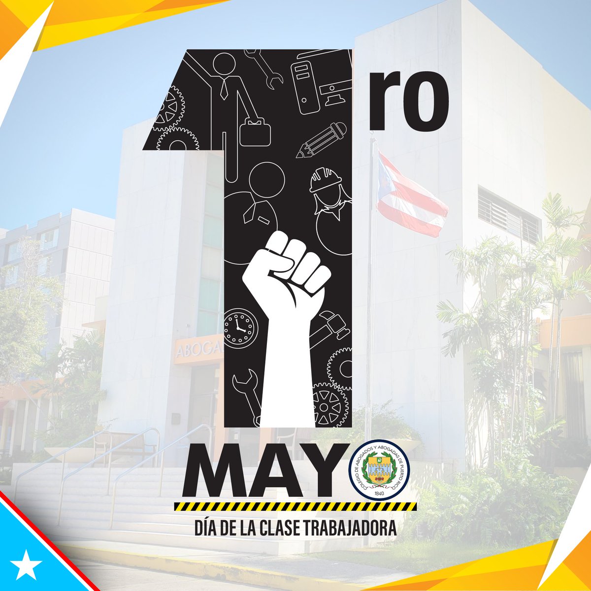 El Colegio conmemora este día junto a sus trabajadoras y trabajadores; y exalta a quienes trabajan desde el derecho para lograr una sociedad más justa. 

¡Viva nuestra clase trabajadora unida, organizada y en pie de lucha! #ColegioSiempre #ColegioSiempre #ColegioSolidario