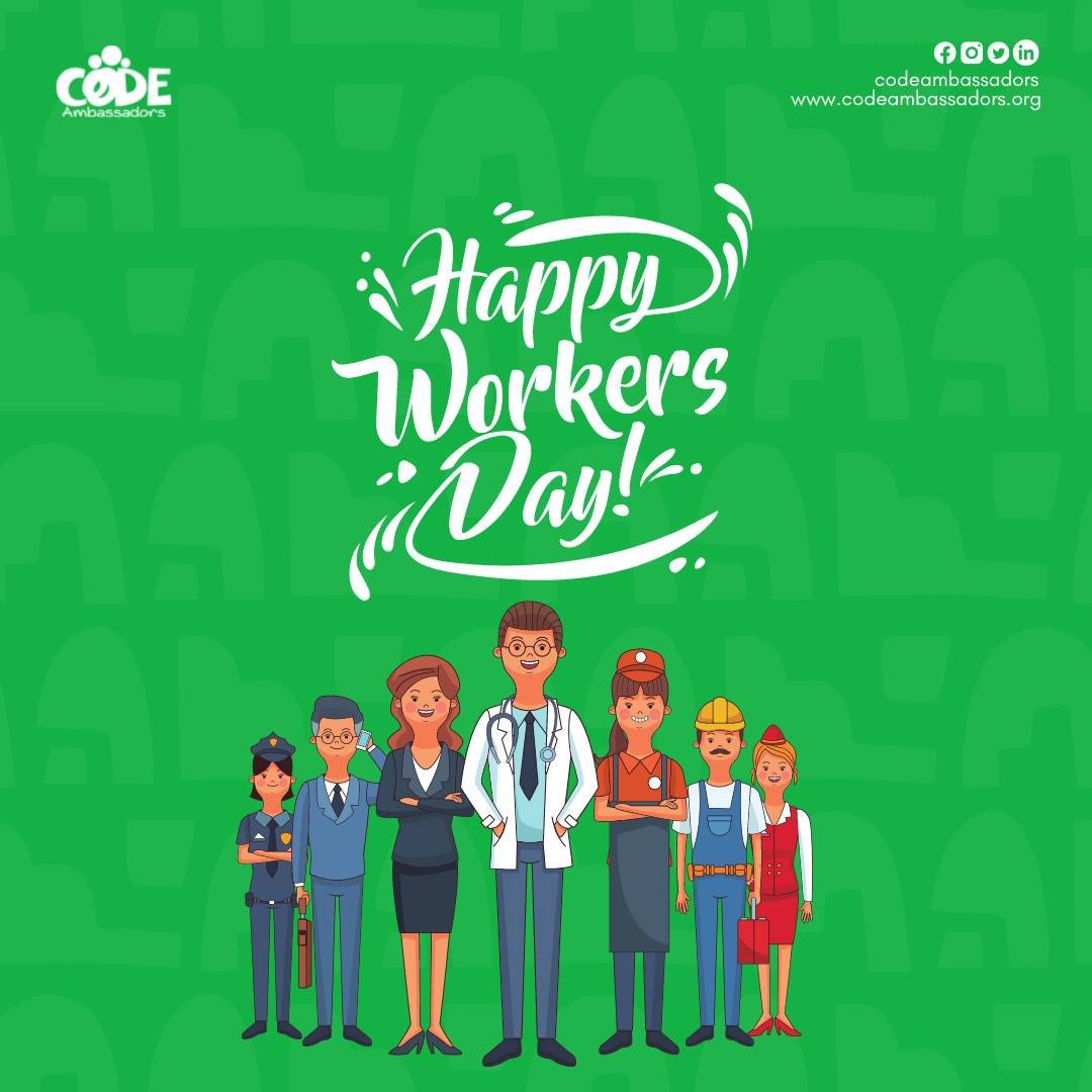 codeambassadors's tweet image. Thank you for your contribution to building a better world. Your efforts are truly appreciated.

Happy Worker&apos;s Day!
.
.
.
.
#codeambassadors #technovationchallenge
#privatecodinglessons #technovation2023 #stemdotorg
#weekendcodingclass #codingbootcamp #codingforbeginners