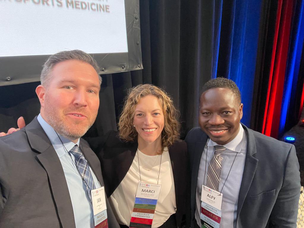I am delighted to share that the AMSSM conference has been a resounding success, and our session on Atypical Diagnosis and the Scapula's role in sports medicine has received positive feedback.