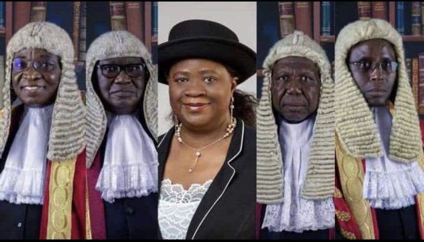 KadunaResident's tweet photo. The world wants to know:

- if a Druggy can be President. 

- if a man who committed Pejury can be President

- if it is okay INEC chairman ignores the law and pronounce a fraudulent winner 

- if it is okay to take power violently and fraudulently etc

These are the questions we need the court to answer. The world is watching!