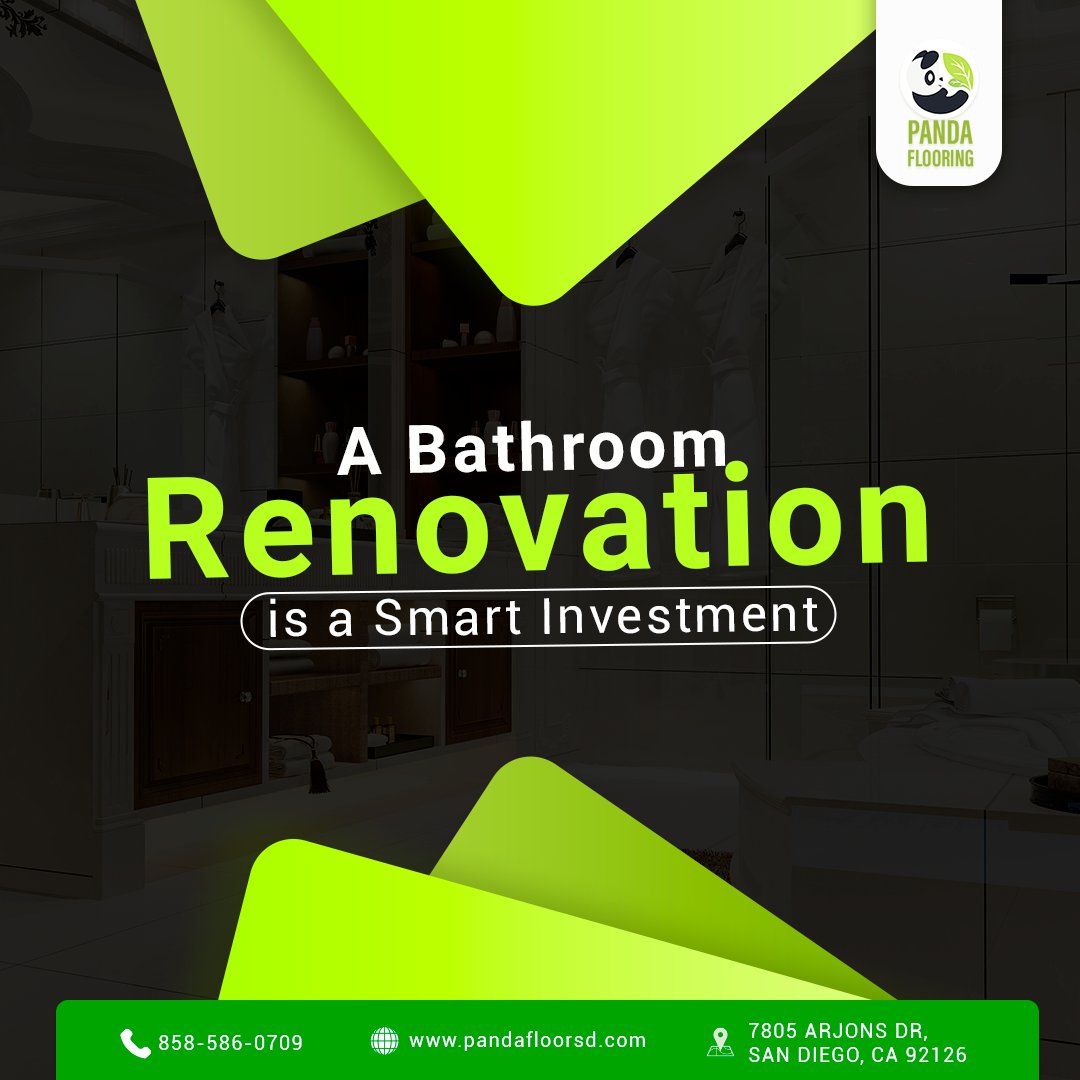 panda_floor's tweet photo. Transform your bathroom into a luxurious oasis with Panda Flooring's expert renovation services. From tile replacement to custom designs, we provide tailored solutions to meet your specific requirements.

Visit: https://t.co/7tSAUK0LrA

#flooring #design #pandaflooring #sandiego https://t.co/Doih8cOZhu