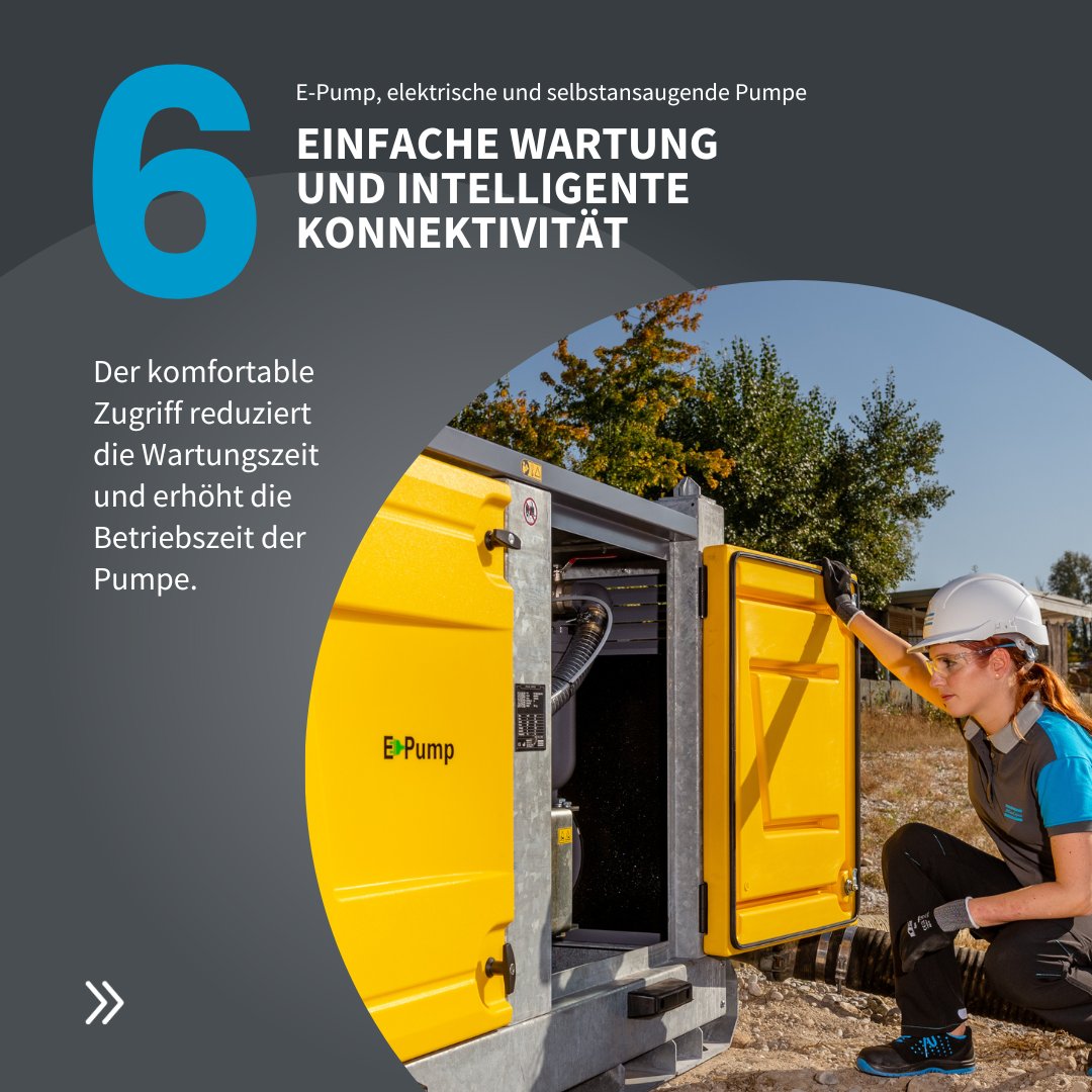 ✅ Die E-Pump überzeugt dank der patentierten Scharniertüren mit reduzierten Wartungszeiten. Die digitale Konnektivität ermöglicht effizientes Flottenmanagement! 

bit.ly/3NkPylS

#AtlasCopco #ShowTheEnergy #Elektropumpen #EPump #Entwässerung #EPAS