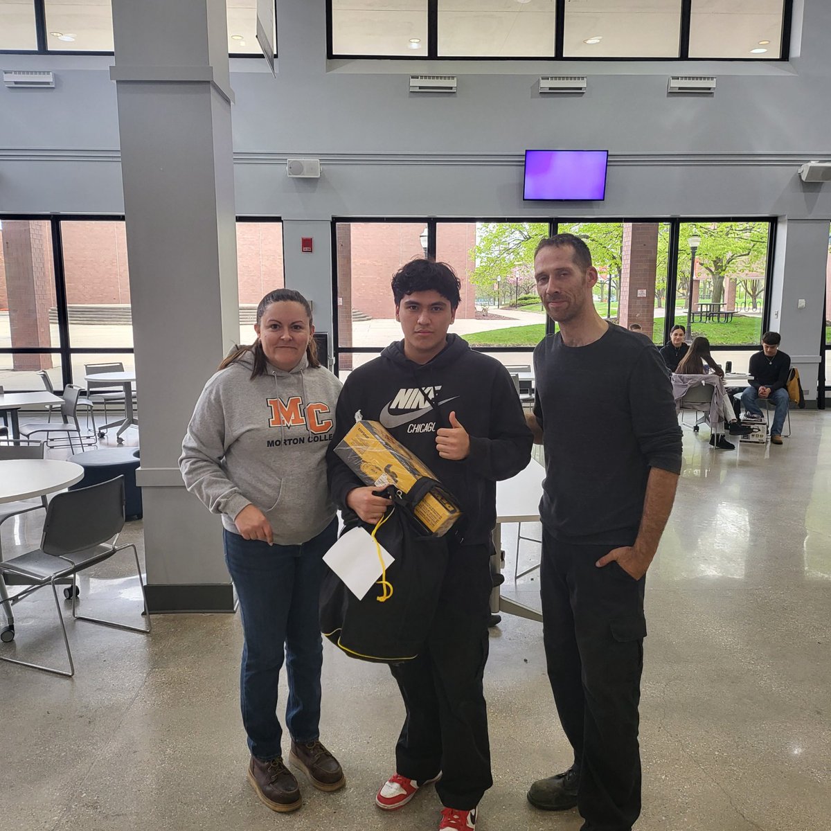 Very successful weekend for Mr. Nolan &amp; our welding students at the Morton College Welding competition. Our student Welding Team took home $1,300 in scholarships &amp; awards! Thank your Morton College &amp; American Welding Society &amp; lincoln Electric Welding! #MortonPride