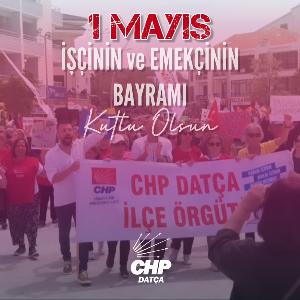 Ne ezen ne ezilen insanca hakça bir düzen için mücadele edenlerin 1 mayıs işçi ve emekçi bayramı kutlu olsun. <a href="/AytaKurt13/">Aytaç Kurt</a> <a href="/datca_chp/">DATÇA CHP KADIN KOLLARI</a> <a href="/ChpDatcaGenclik/">CHP Datça Gençlik</a>