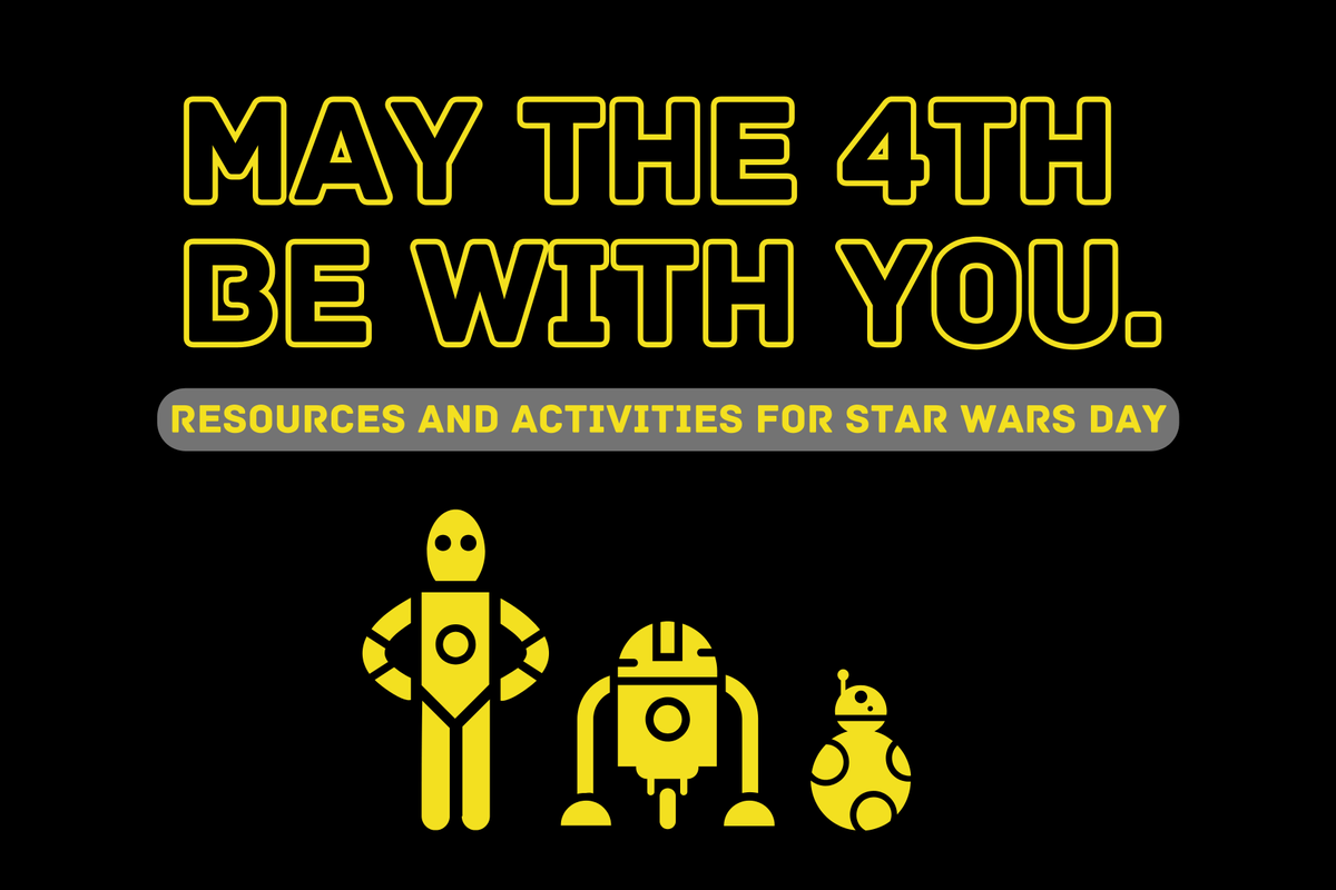 Are you a Star Wars fan? Are your students? If so, here are some fun activities of all kinds to incorporate this Star Wars Day!

sbee.link/7pfkg9nhe4 @emilyforedu
#teachertwitter #edutwitter #educoach
