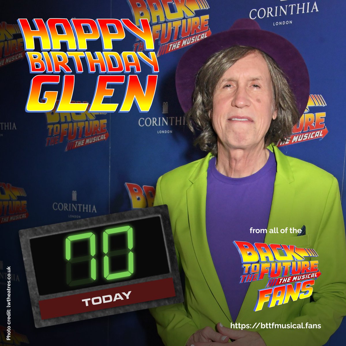 A very special HAPPY 70th BIRTHDAY to the award-winning legendary @GlenBallard who co-wrote the absolutely wonderful music and lyrics for @BTTFmusical! 🥳

#bttfmusical #backtothefuturemusical #backtothefuturethemusical #bttfbway #bttfbroadway #backtothefuturebroadway