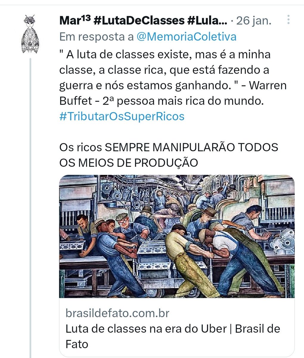 MemoriaColetiva's tweet photo. Quê linda seria a vitória merecida dos trabalhadores! Quê lindo seria se os trabalhadores tivessem uma emissora de TV para espalhar consciência de classe a todos os trabalhadores do mundo! Enquanto não houver igualdade de "armas" a #GuerraDeClasses continuará sendo INJUSTA! https://t.co/eyynl2U879