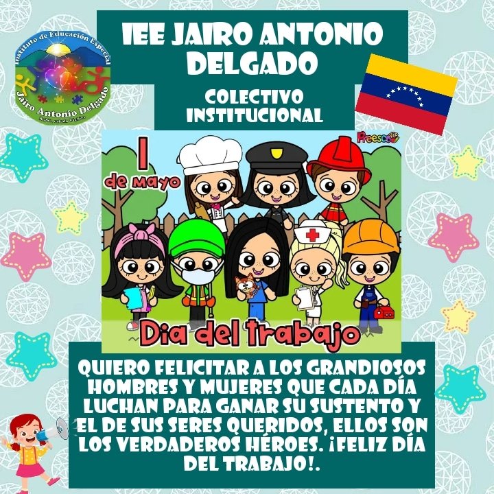 En este Día del Trabajo, honramos a todos los trabajadores que, con su esfuerzo y dedicación, hacen posible el crecimiento de nuestras comunidades @ZonaEducTachira <a href="/especialmppe/">Dir. General de Educ. Especial</a> <a href="/Berzabethg1/">Berzabethgandicaoficial</a> <a href="/ZET_GestionH/">Dpto. Gestión Humana - ZET</a>
