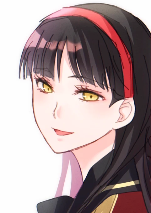 初ワンドロ挑戦したけど2時間もかかってしまったシャドウ雪子 線が汚くてすみません ワンドロとは別に、目を光らせたかっただけの絵も上げてます