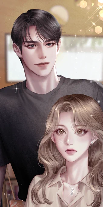 네이버 웹소설 [우리사이는 X] 삽화를 맡게되었습니다.  저는 원합니다. 열어분의 관심과 사랑... novel.naver.com/webnovel/lis…
