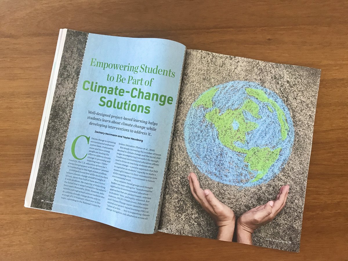 Educators across the world are using project-based learning #PBL to support their students to explore and act on issues of global climate justice. Excited to share our new article in <a href="/ASCD/">ASCD</a> <a href="/ELmagazine/">EL Magazine</a>. <a href="/PennGSE/">Penn GSE</a> <a href="/UPennEnvir/">Penn Environmental Innovations Initiative</a> <a href="/PennGlobal/">Penn Global</a>