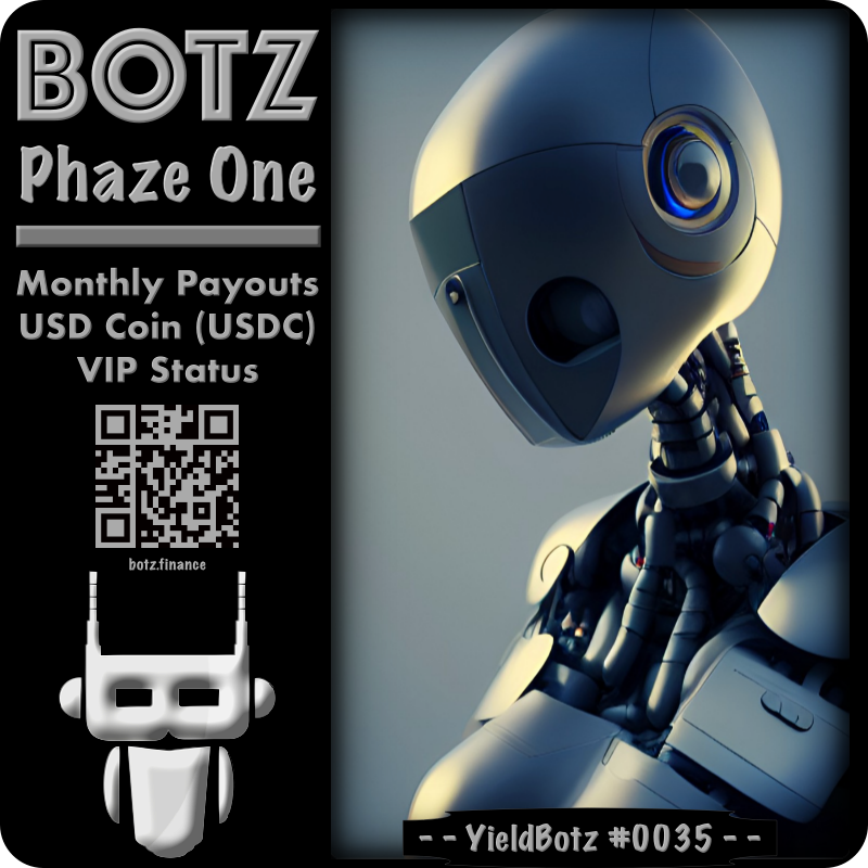 BotzFinance's tweet photo. Another Record Payday! BOTZ NFT holders just received another record payout for April for the 3rd straight month. What is your NFT paying you? $$$$$  #BOTZ #YieldBotz https://t.co/TfwHl8rCNj