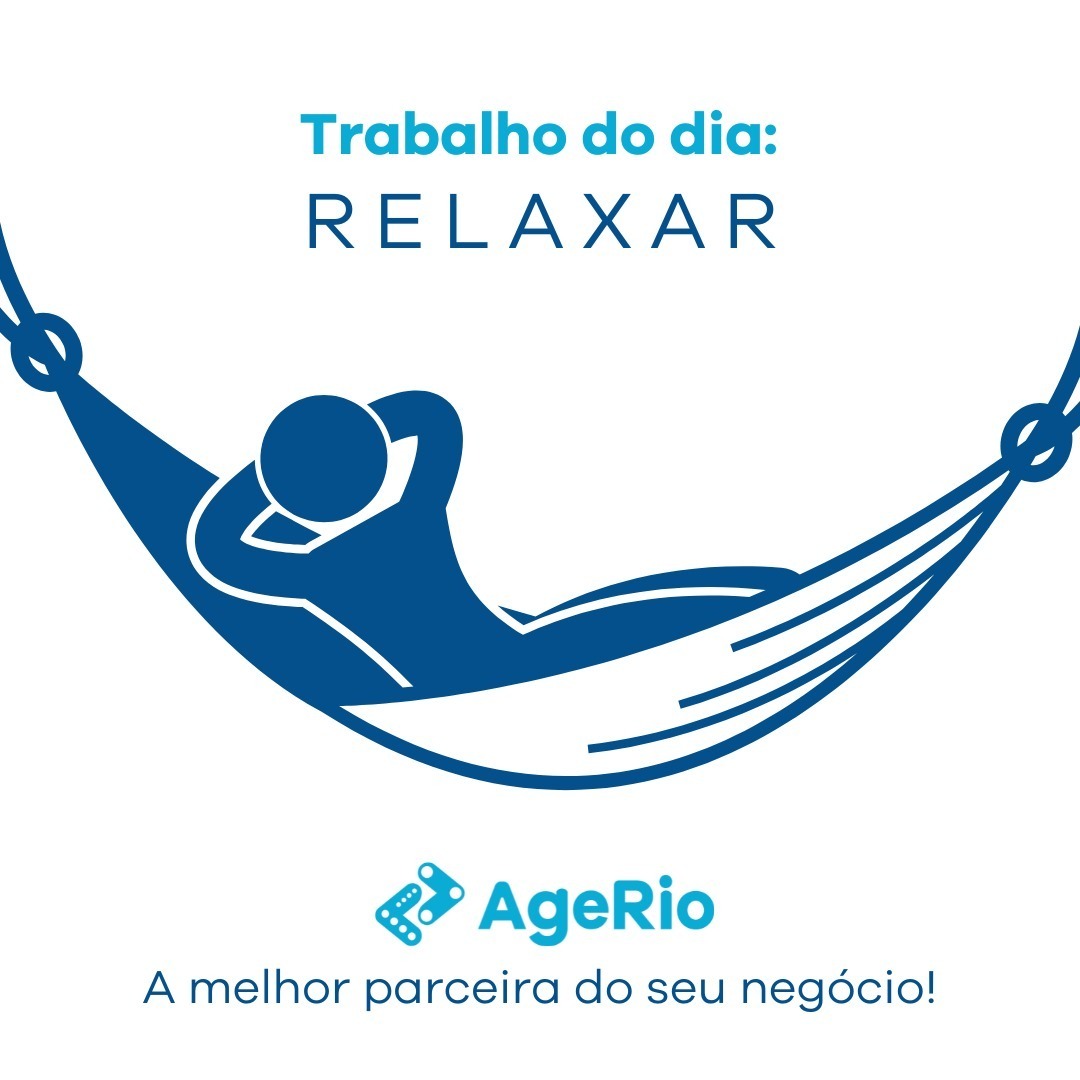 O mês de maio chegou! E junto com ele vem também o feriado de 1/5! Por isso homenageamos os trabalhadores e trabalhadoras do nosso país! E os colaboradores da AgeRio! Vocês também merecem relaxar neste dia tão especial! #diadotrabalhador