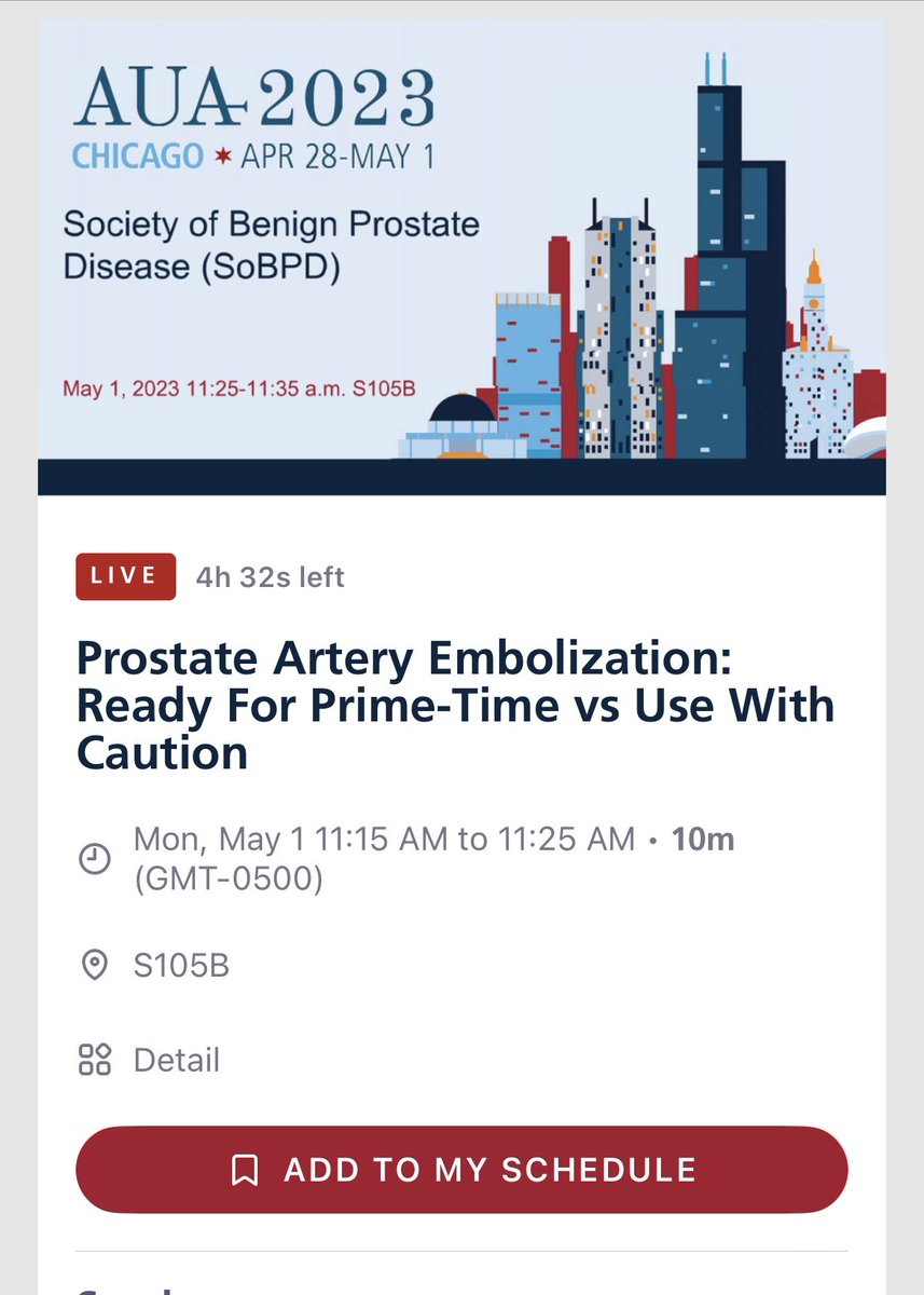 Looking forward to giving this talk today 10+ years later😉 <a href="/AmerUrological/">Amer. Urol. Assn.</a> <a href="/SocietyofBPD/">BPDSociety</a> <a href="/UrologyUS/">LUGPA</a> <a href="/SIRspecialists/">Society of Interventional Radiology</a> <a href="/UsaProstate/">Prostate Centers USA</a> <a href="/IRcenters/">IRcenters</a>
