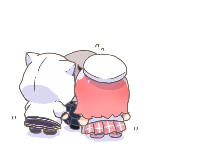 #ホロドロケイ #miko_Art #ほしまちぎゃらりー #さかまた飼育日記  miCometに圧をかけられるクロヱ