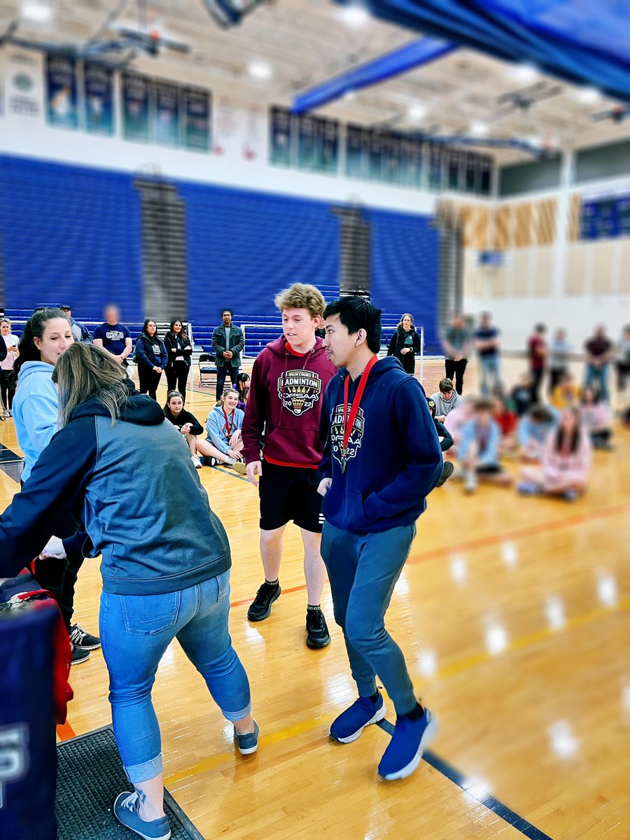 Chippewa WINS NOSSA Aggregate Overall Badminton Championship! Annie B &amp; Lily G won the silver medal in Nov Ladies Doubles. Jihae C won the silver medal in the JR Ladies Singles. Victoria G &amp; Kaitlyn B won GOLD in SR Ladies Doubles. Ryan O &amp; Eigen C won GOLD in SR Mens Doubles.