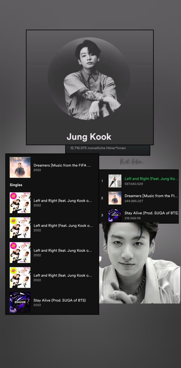 Time for Kookie😍
❤️‍🔥❤️‍🔥Stream❤️‍🔥❤️‍🔥 JungKook❤️‍🔥❤️‍🔥
👉open.spotify.com/artist/6HaGTQP…

#JungKook #Dreamers2022 #LeftAndRight #stayalive