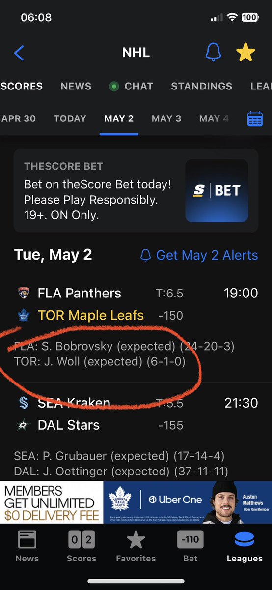 Umm… #LeafsForever #PlayoffHockey #LeafsNation