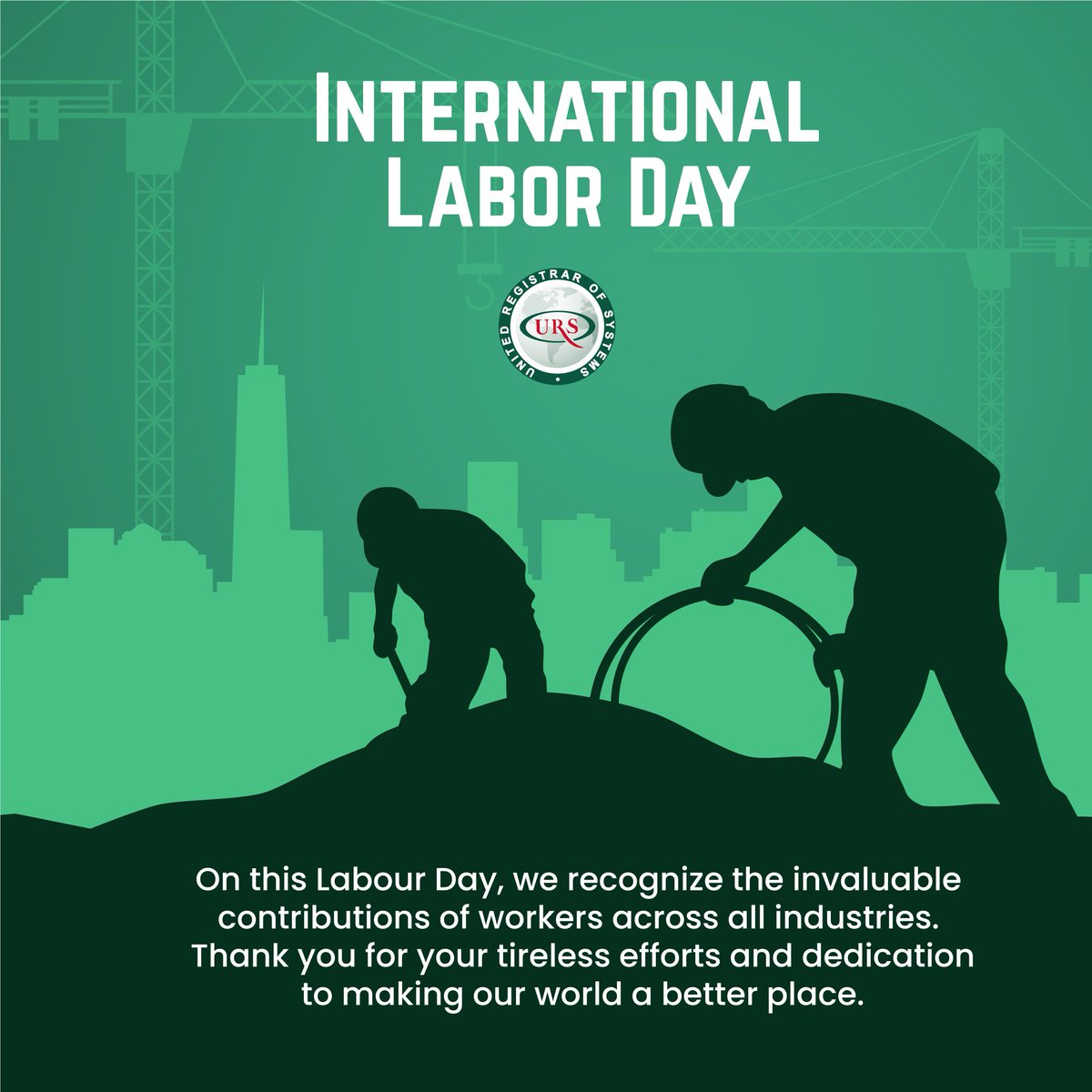 ursmiddleeast's tweet photo. We want to extend our gratitude to all the hardworking people who make our world go round.

#LabourDay #WorkersDay #ThankYouWorkers #GratefulForWorkers
#LabourPride #URSME https://t.co/fUbSivVmVV