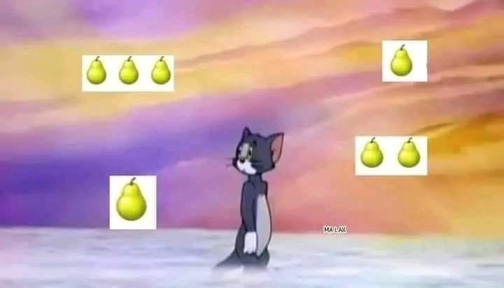 لما تبقي انت الوحيد اللي مش عارف حوار الكمثري اللي التايم لاين بيتكلم عنه: