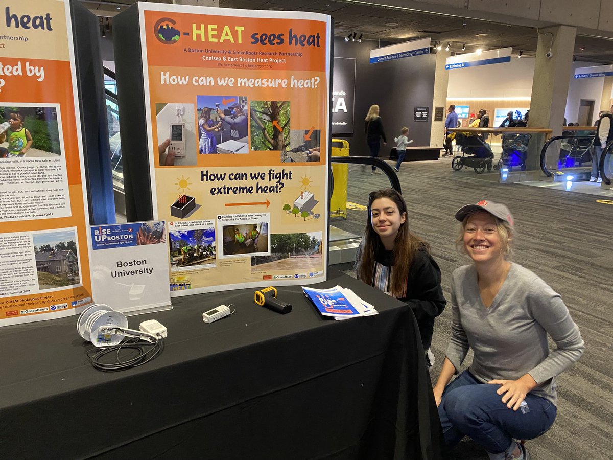 C-HEAT Study (@c_heatproject) on Twitter photo Fun event with <a href="/PatriciaFabianS/">M. Patricia Fabian</a> and <a href="/pilar_botana/">Pilar</a> talking about heat in vulnerable communities with young scientists <a href="/museumofscience/">Museum of Science</a> climate weekend. <a href="/GreenRootsEJ/">GreenRoots</a> <a href="/BU_Tweets/">Boston University</a> <a href="/BarrFdn/">Barr Foundation</a> <a href="/CCRUN_RISA/">CCRUN</a> <a href="/IGS_BU/">BU Institute for Global Sustainability</a> <a href="/busphEH/">BUSPH Environmental Health</a> Fun event with <a href="/PatriciaFabianS/">M. Patricia Fabian</a> and <a href="/pilar_botana/">Pilar</a> talking about heat in vulnerable communities with young scientists <a href="/museumofscience/">Museum of Science</a> climate weekend. <a href="/GreenRootsEJ/">GreenRoots</a> <a href="/BU_Tweets/">Boston University</a> <a href="/BarrFdn/">Barr Foundation</a> <a href="/CCRUN_RISA/">CCRUN</a> <a href="/IGS_BU/">BU Institute for Global Sustainability</a> <a href="/busphEH/">BUSPH Environmental Health</a>