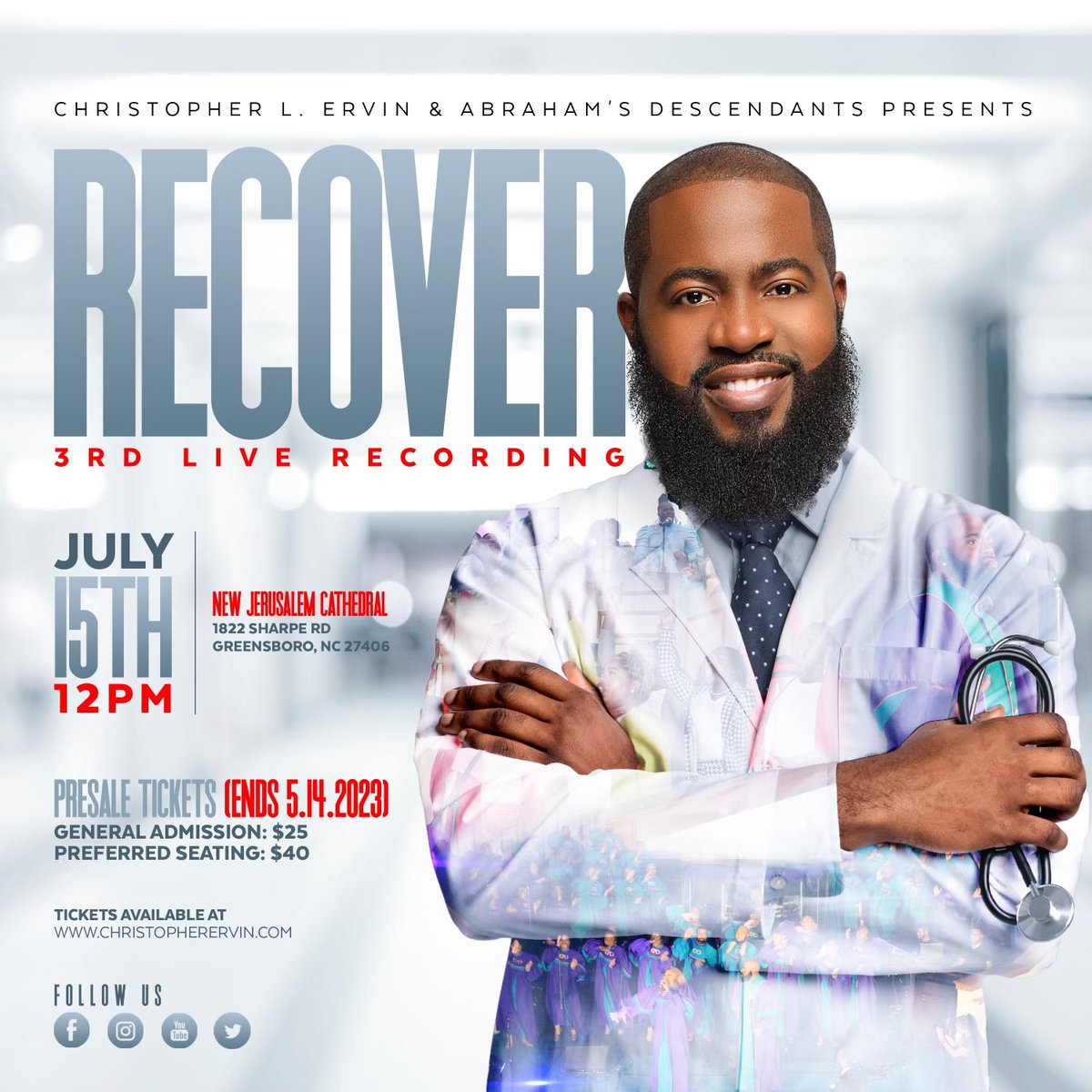 ADescendants's tweet photo. Tickets for our 3rd Live Recording are available at https://t.co/qSIHYl7PgR 

#RecoverLive #CEAD #GreensboroNC https://t.co/nP0ansOy5O