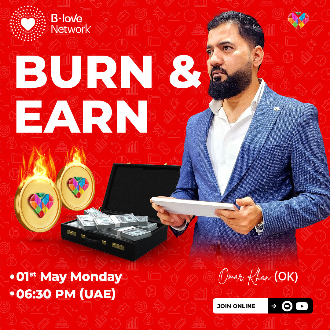 BLove_Coin's tweet photo. Let #BLoveTokens heat up with BLV's second Burn,❤️‍🔥
*Burning bringing Earning!*
Join Mr. Omar Khan (OK), Founder of Innovation Factory and
Learn how you can earn rewards through B-Love Token's 2nd Burn 🔥
https://t.co/mKtXnMvwE0
Passcode: 441340
#omarkhanok #cryptoguru #burn https://t.co/3JRDCVbYHR