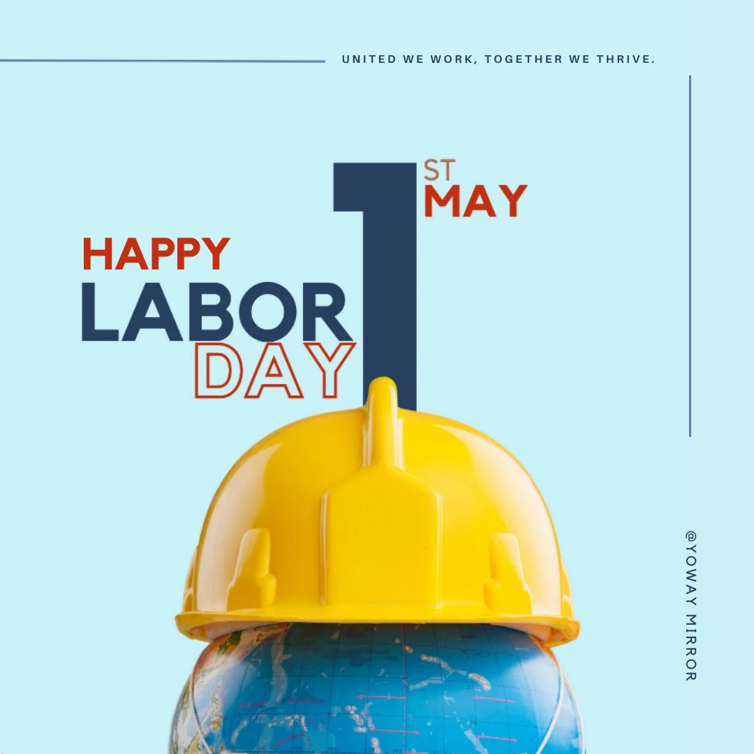 Yoway12's tweet image. #Dedication, #perseverance, and #success go hand in hand.

Happy International #LaborDay from YOWAY MIRROR!
