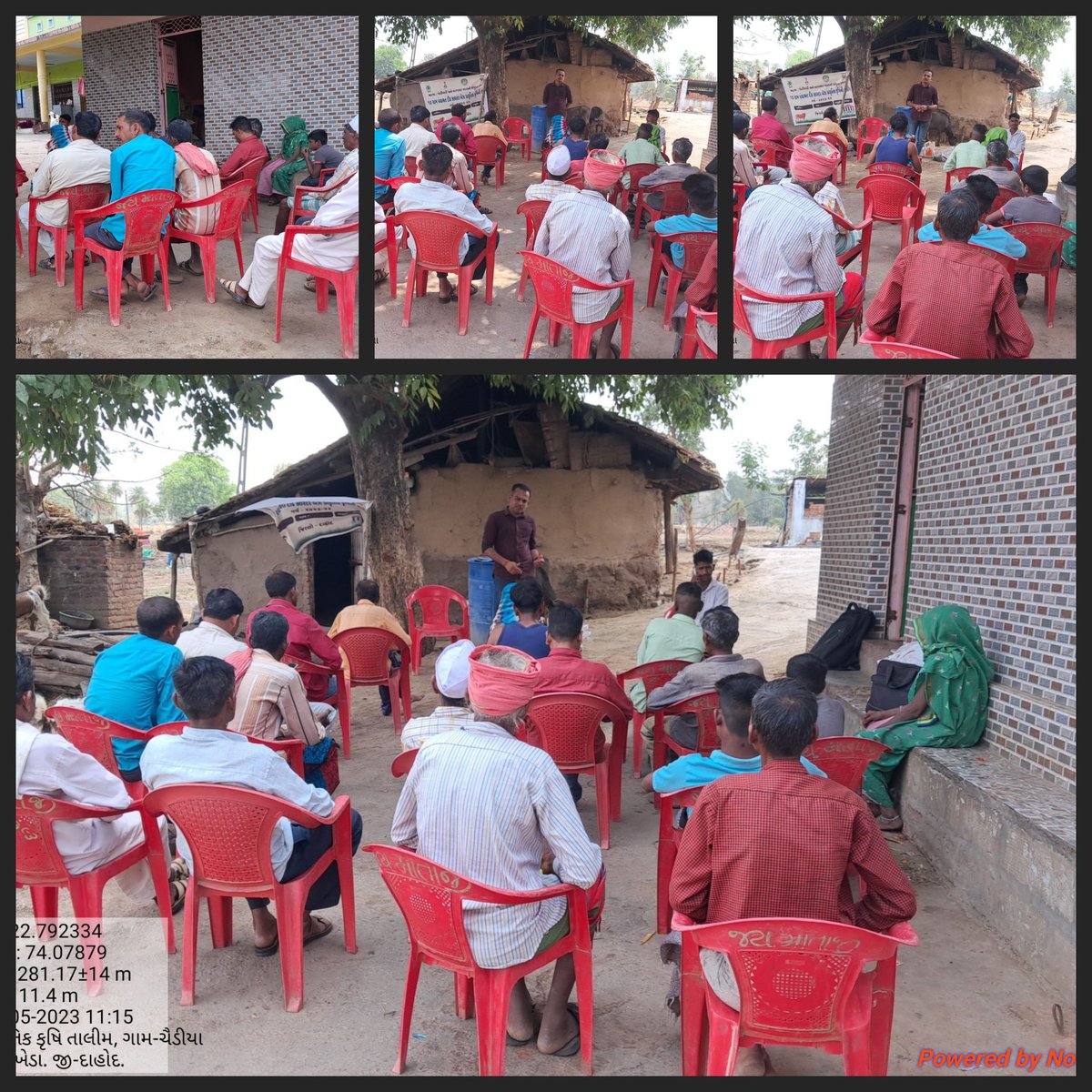 🌱❇️ ગરવી ભૂમિ એવા આપણા ગુજરાત રાજ્યની સ્થાપના દિવસ નિમિતે  ખેતીમાં આમૂલ પરિવર્તન આવે અને જગતના તાતની સમૃદ્ધિ વધે તેવા ધ્યેય સાથે દાહોદ જિલ્લાનાં લીમખેડા તાલુકાના ચૈડીયા,માન્લી, લુખાવાડા, લીમખેડા ધાનપુર(દુ) અને જાદા ગામે પ્રાકૃતિક કૃષિ અભિયાનની શરૂઆત🌾🌱