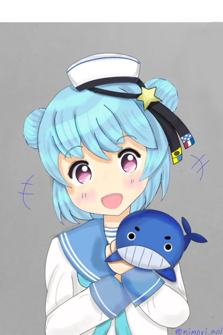 サミュエルちゃん 嫁艦の一人なのでワンドロ参加できて良かった  #艦これ版深夜の真剣お絵描き60分一本勝負 #艦これ版真剣お絵描き60分一本勝負_20230501