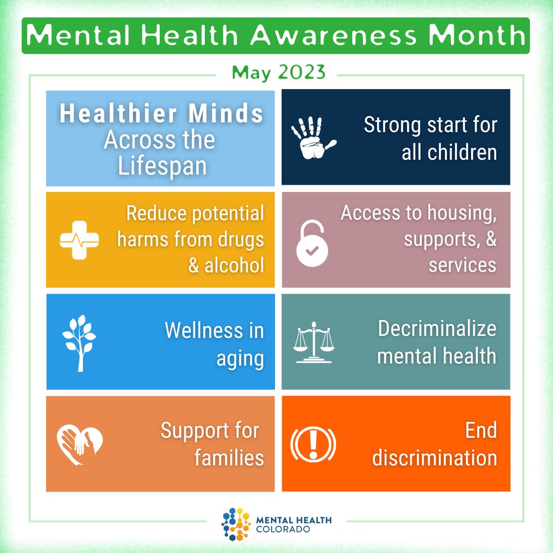 Mental Health Colorado on Twitter "Happy MentalHealthAwarenessMonth