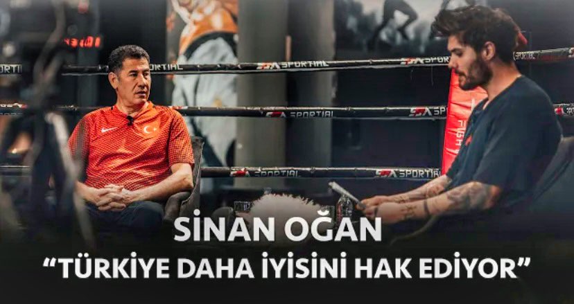 VİDEO YAYINDA❗️ <a href="/DrSinanOgan/">Dr. Sinan Oğan</a> <a href="/barismrtyagci/">Barış Murat Yağcı</a> <a href="/GokcenOgan/">Gökçen Oğan</a>

SİNAN OĞAN “TÜRKİYE DAHA İYİSİNİ  HAK EDİYOR” adlı videoyu izlemek için: youtu.be/WNX502sJWKI

#SinanOğan • #OAnGeliyor 
#BarışMuratYağcı