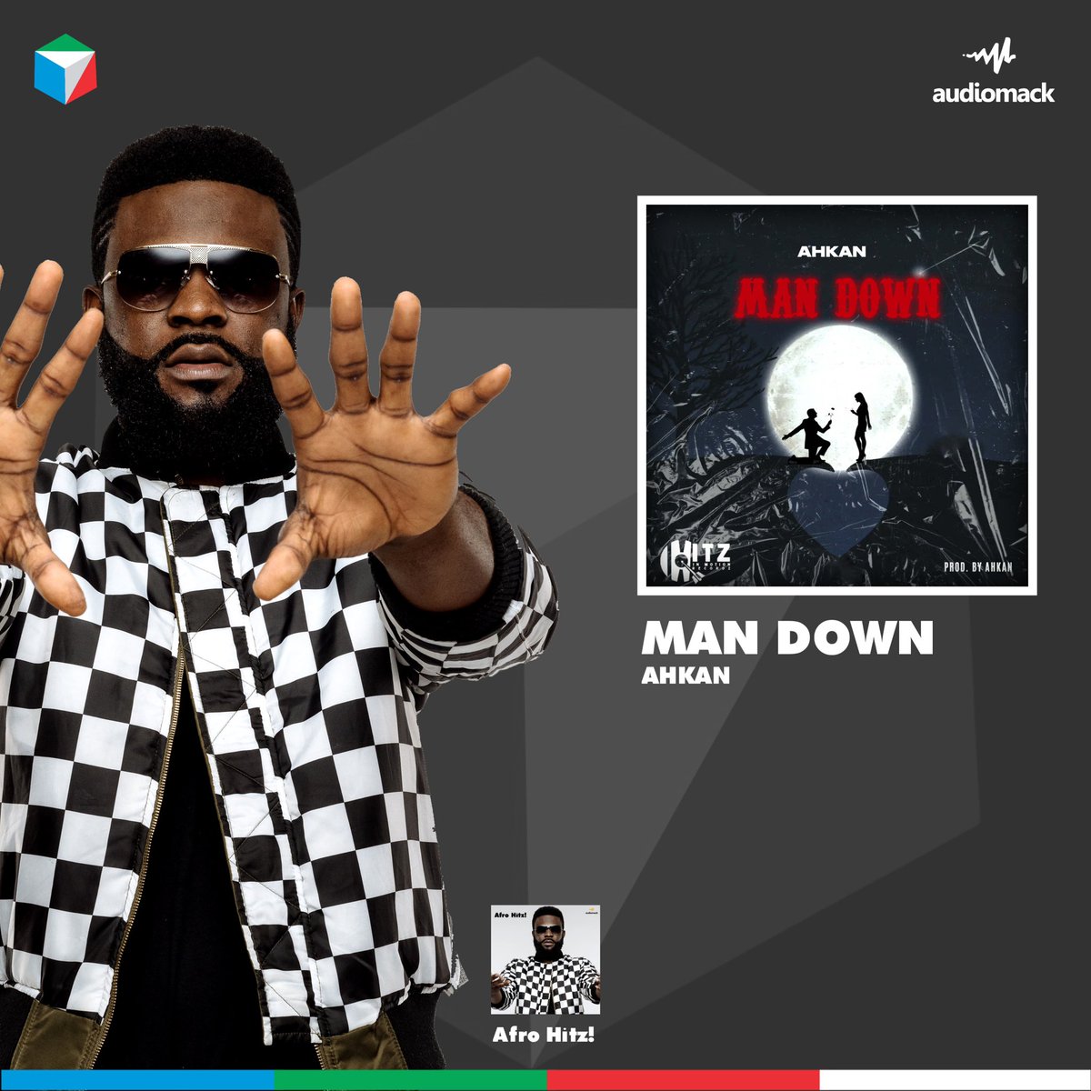 Thanks to <a href="/audiomack/">Audiomack</a> for the support ✅ 

Stream <a href="/ahkanmusic/">kwaysi</a> new single Man Down on Audiomack ✅✅ 

#ahkan #mandown #trending #playlist #musicdistribution #highvibes #highvibesdistribution
