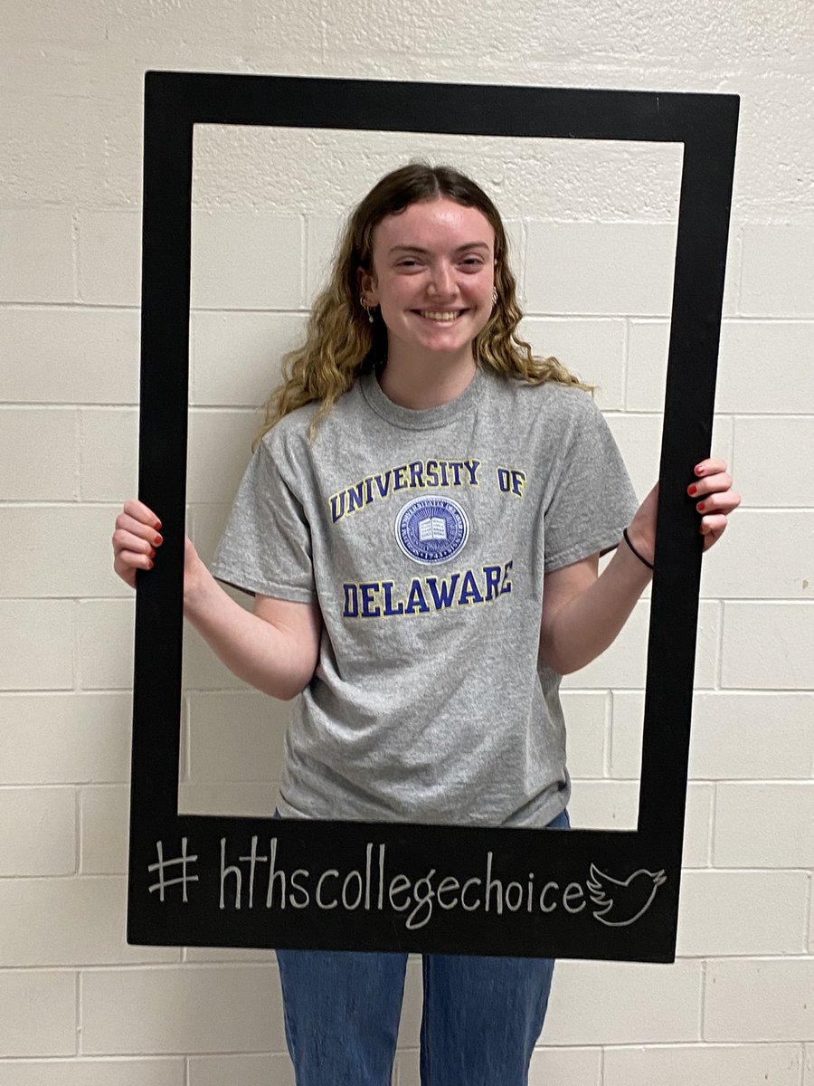 Congratulations Sarah!#hthscollegechoice