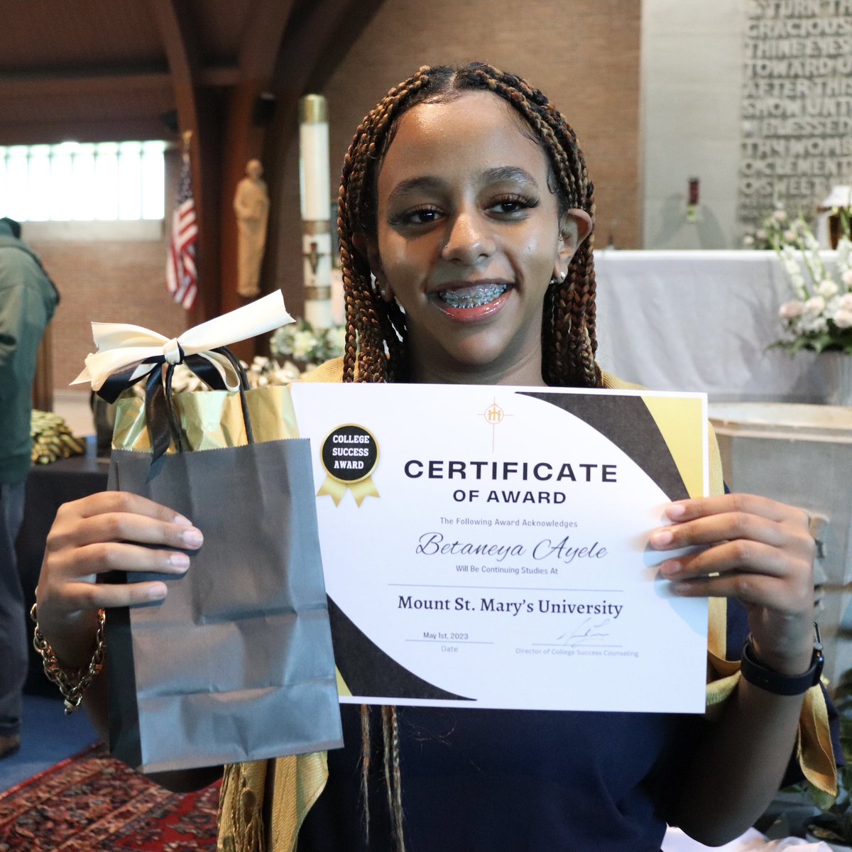 Happy #CollegeSigningDay! Congratulations to ALL 82 seniors who have committed to a University. A special shoutout to our two superstars -- Giancarlos for achieving the position of Salutatorian with a 4.4 GPA and Ghelila for being the Valedictorian with a 4.48 GPA. 🎉🎉