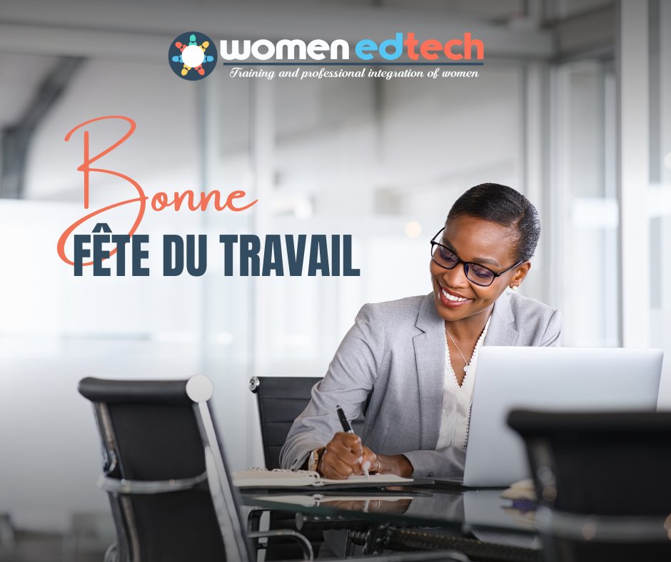 À toutes ces personnes qui œuvrent chaque jour pour évoluer professionnellement, <a href="/WomenEdTech/">Women EdTech</a> vous souhaite une bonne fête du travail. 😀
#womenedtech #1erMai #FeteDuTravail