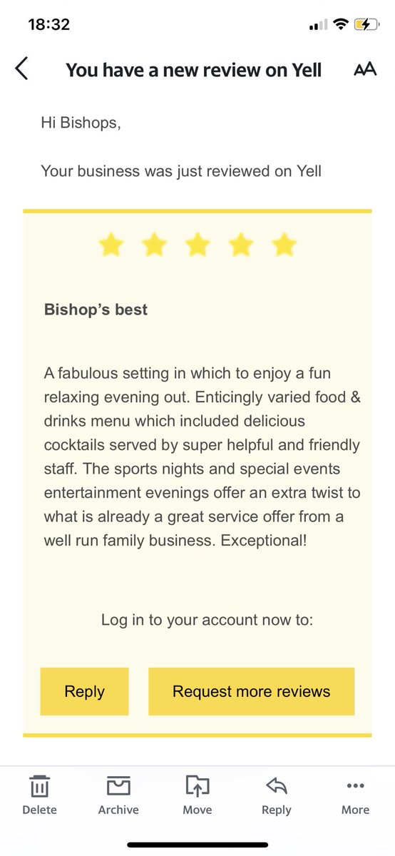 It’s nice to be noticed