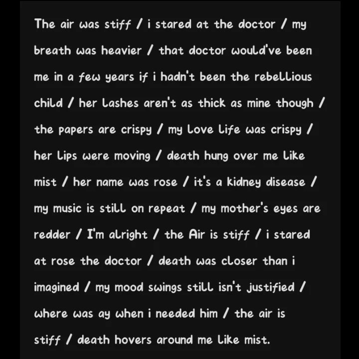 wordsonwalnut's tweet photo. First time writing stream of consciousness 🌚#writerslift #booklovers #streamofconscience https://t.co/mzx6asdrap
