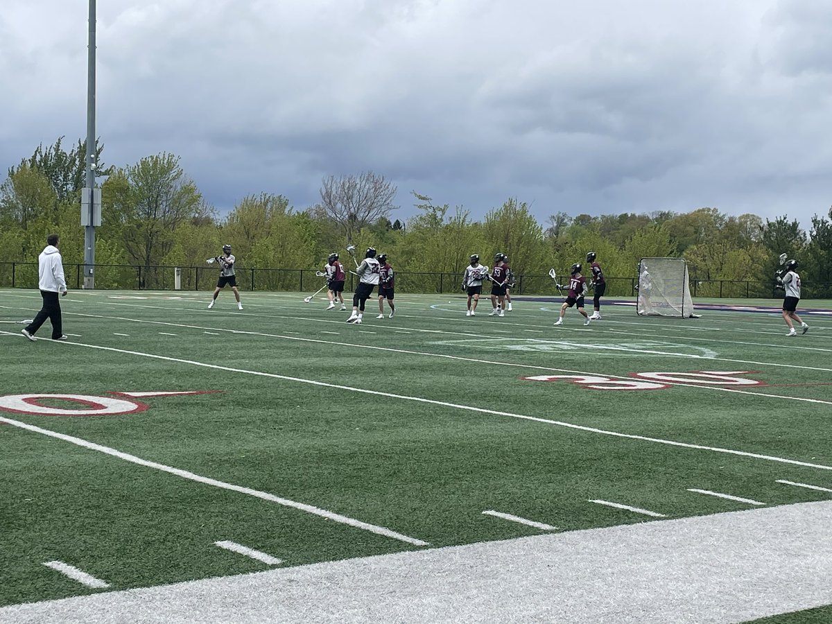 .<a href="/BellarmineLax/">Bellarmine Lacrosse</a> has emerged on the field to put in the final details ahead of it #ASUNLMAX Championship First Round matchup on Tuesday‼️🥍

#SwordsUpBU⚔️