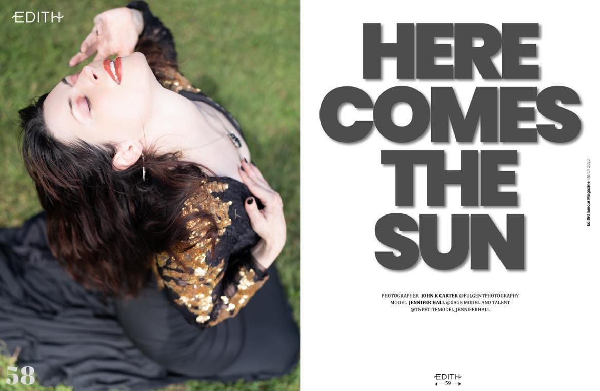 jmeredith2222's tweet photo. From @FulgentPhoto &amp; my publication in French @EdithMag3. March 2023 edition. #model/#actress @GageTalent #teamgage. #fashion #LabourDay #MayDay #publication #art #photoshoot https://t.co/4dWPZ9CaPH